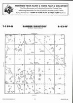 Banner Township, Starkweather, Coulee, Directory Map, Cavalier County 2007